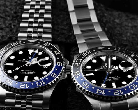 difference between batgirl and batman rolex|rolex batman vs batgirl difference.